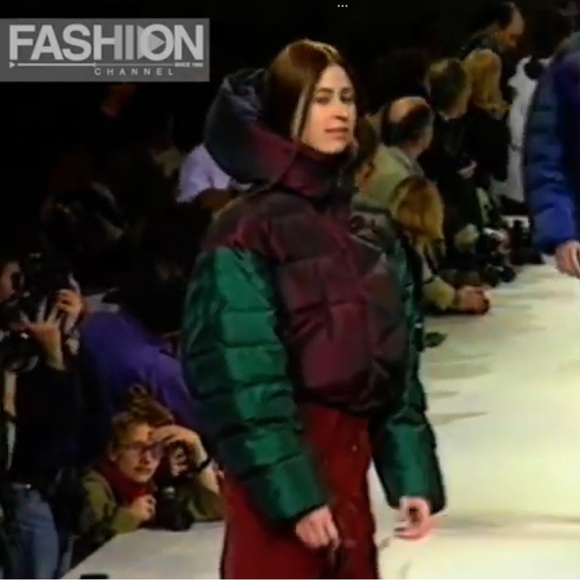 Issey Miyake 1993 Fall runway silk down iridescent metallic puffer jacket - Picture 16 of 16